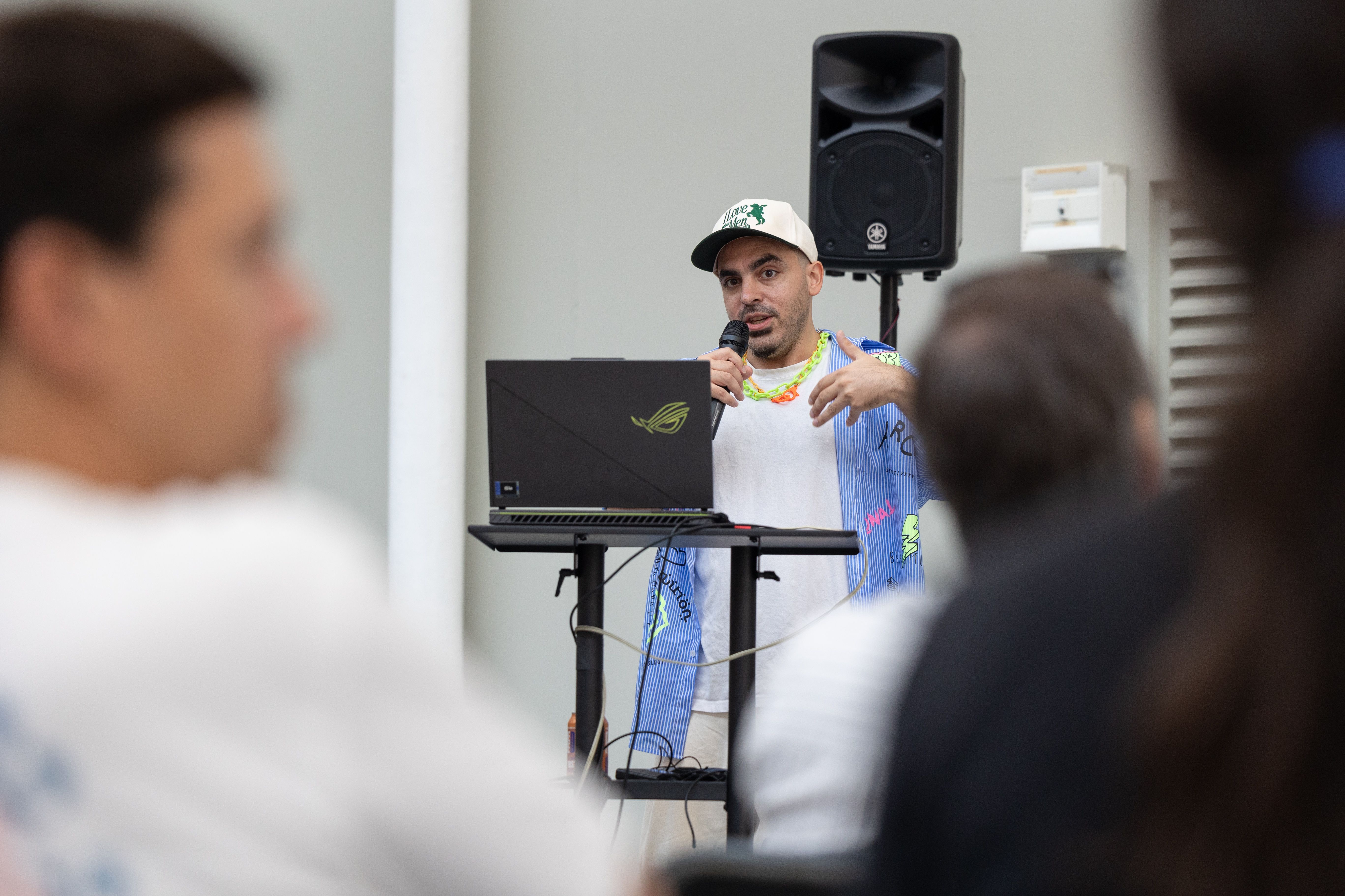 Creative Coding Barcelona at Responsive Dreams 2025 with The Glad Scientist