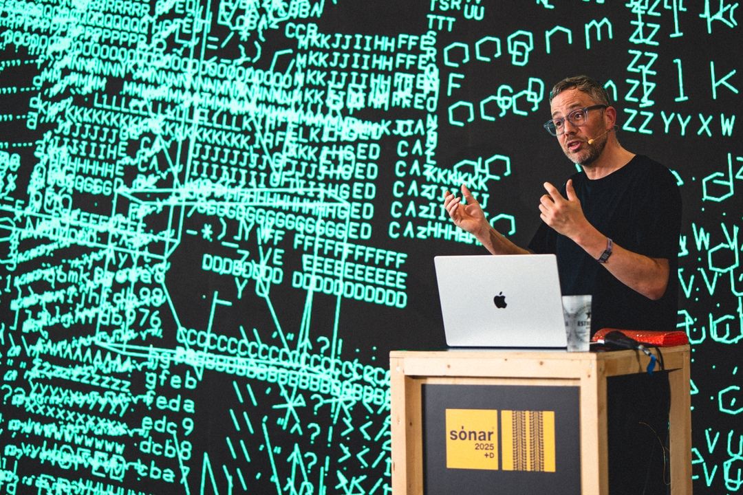 Creative Coding Barcelona at Sónar 2025 with Andreas Gysin, Maria Castellanos & Alberto Valverde, Roger Pibernat & Sensitive Interfaces